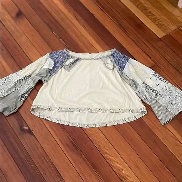 Free People Boho Patchwork Long Sleeve - Picture 1 of 5